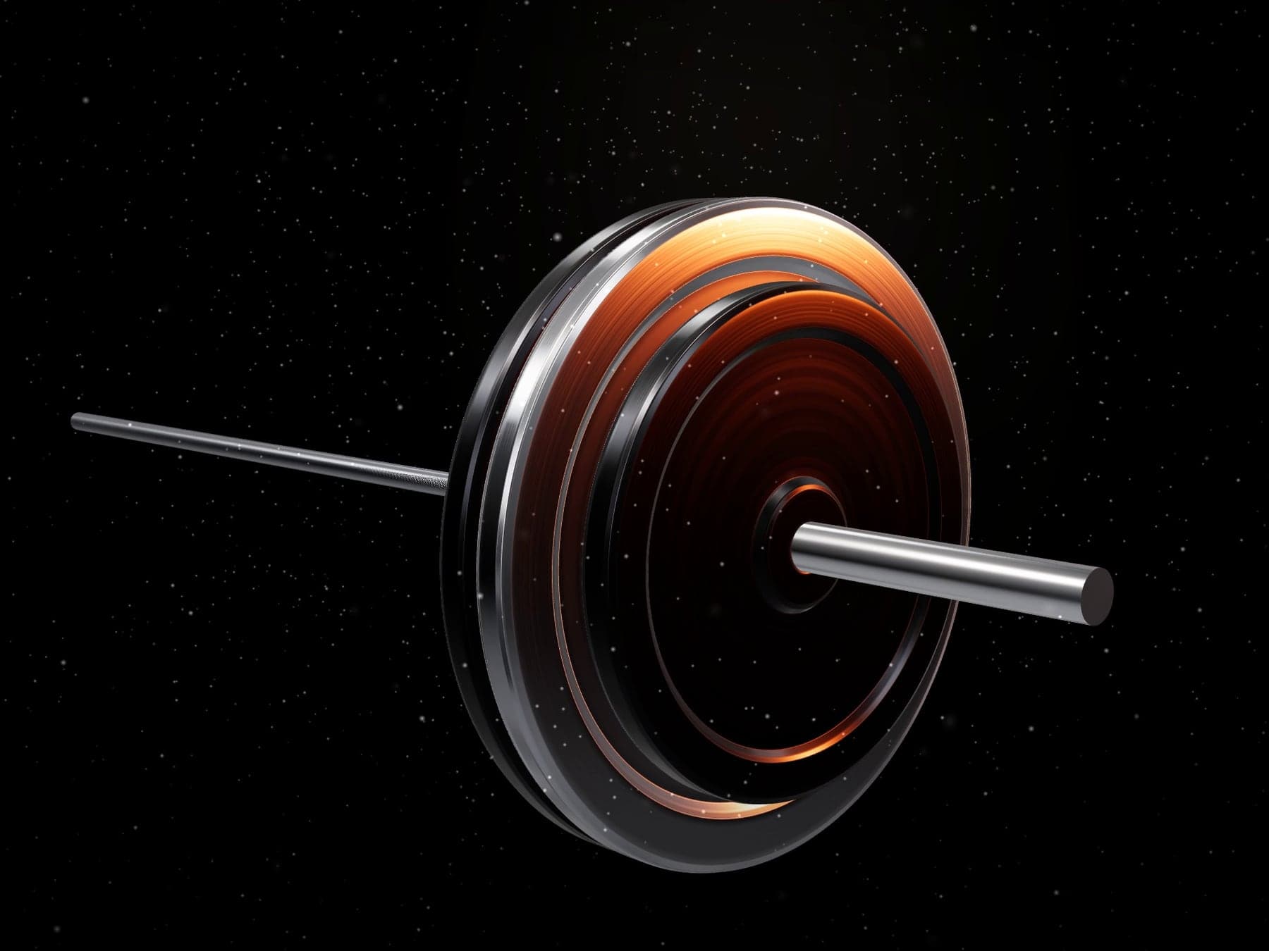 The 3D barbell video loop